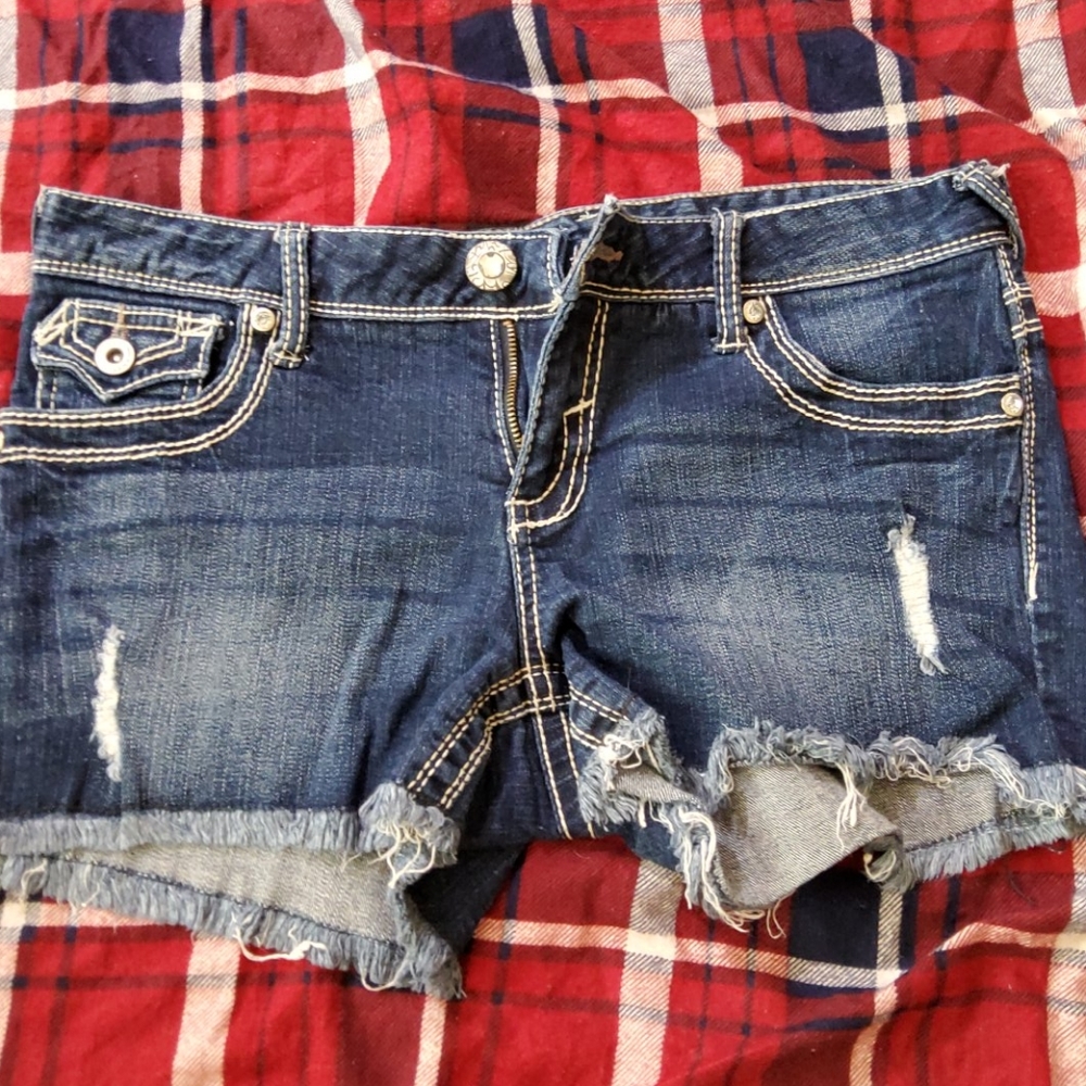 Ladies blue Jean shorts